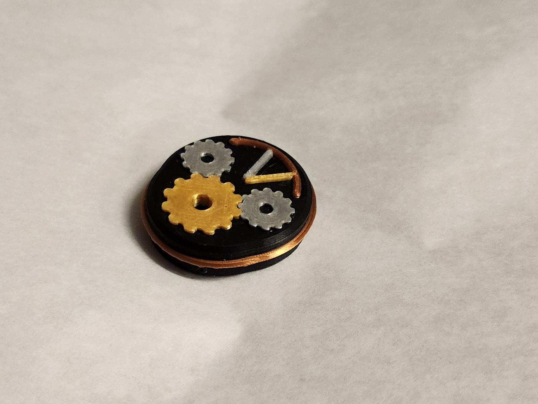 Cybernetics: Steampunk001 (Clockwork) Cover compatible with Dexcom G7 or Stelo