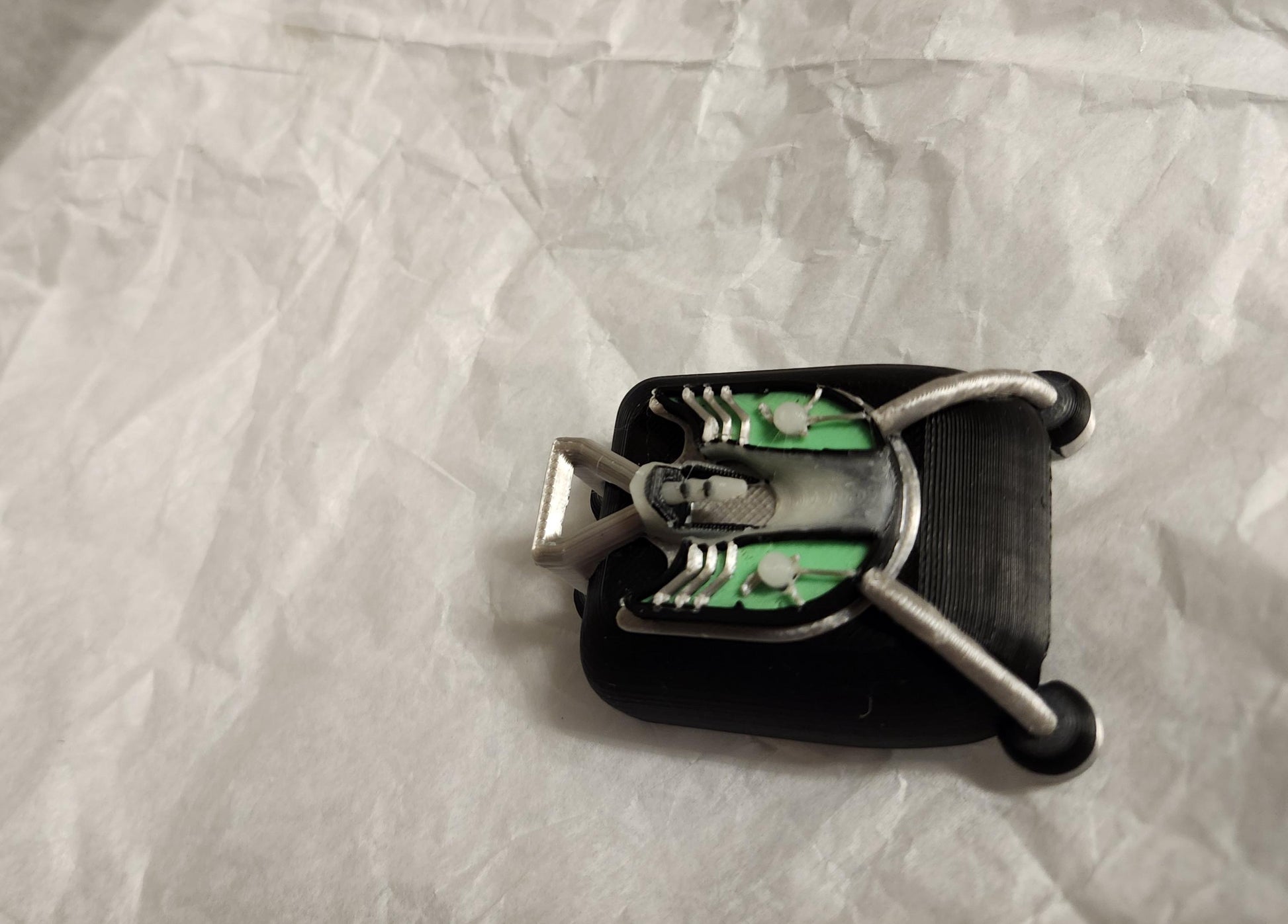 Dark Cyborg Cover compatible with the Omnipod