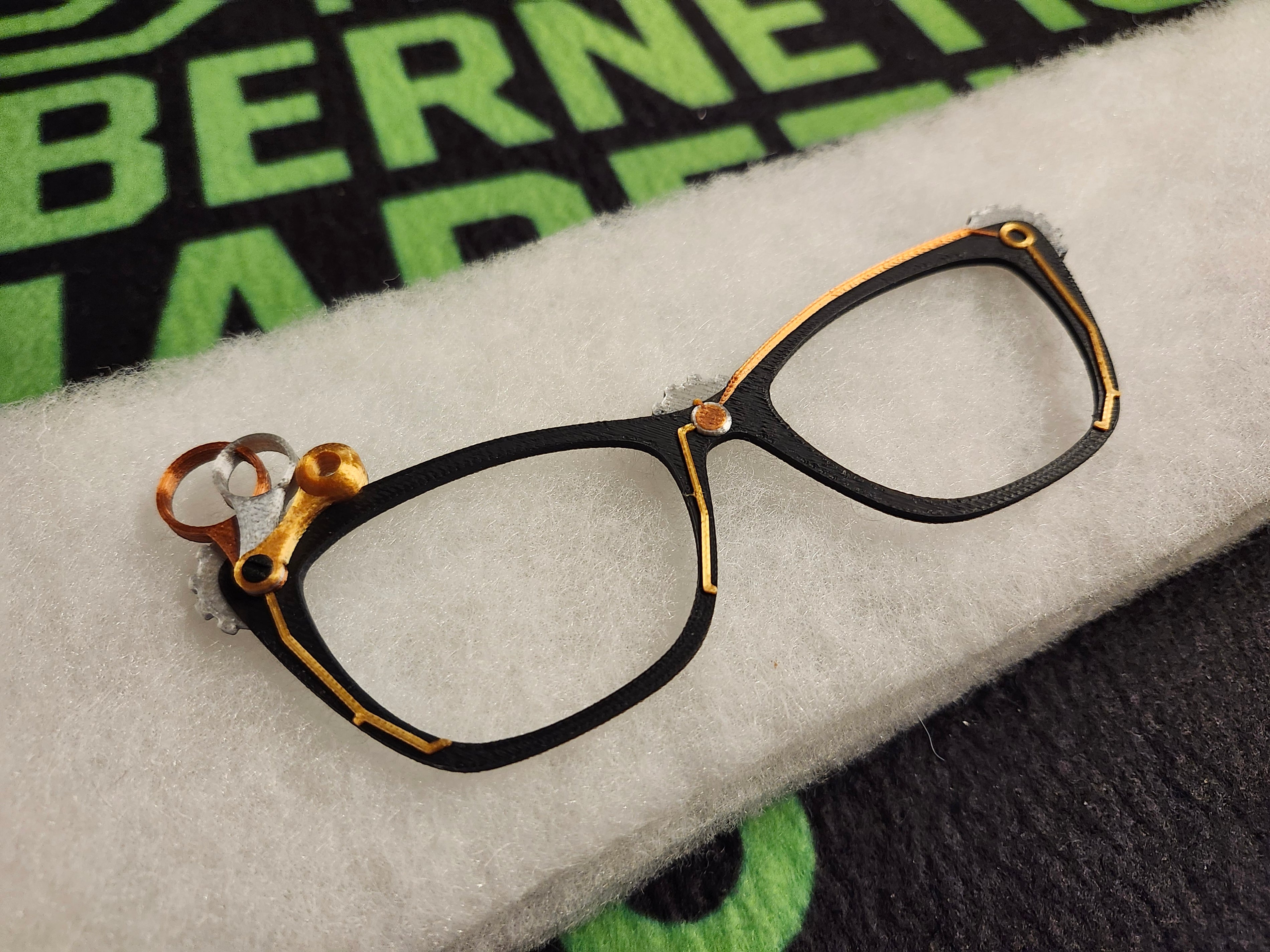Steampunk Cat-Eye Magnetic Eyeglass Toppers