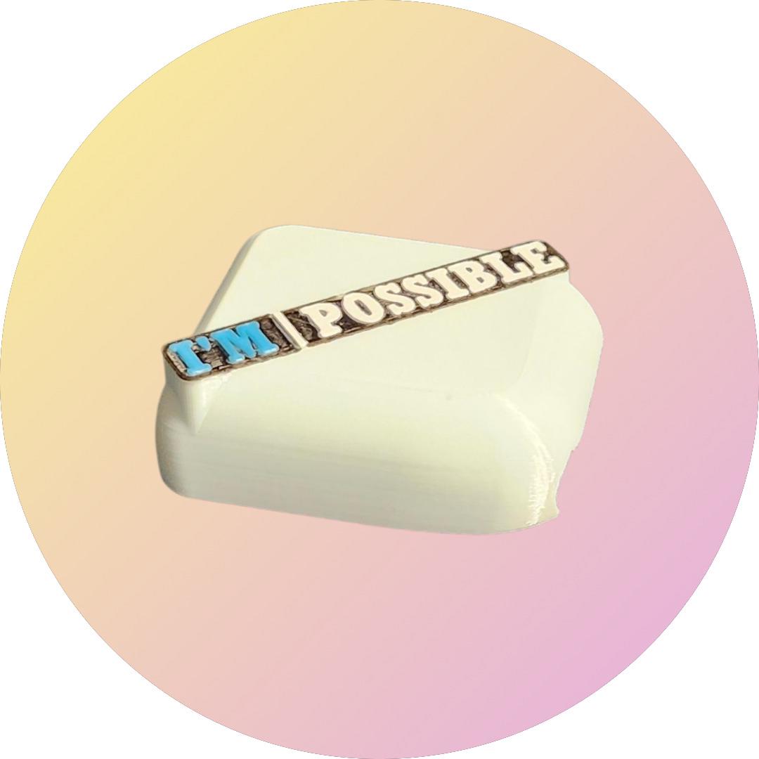 I'm|Possible: Logo or Spaceman's Taco Pod Covers (includes 1 cover and 10 Dollar Donation to I'm|Possible)