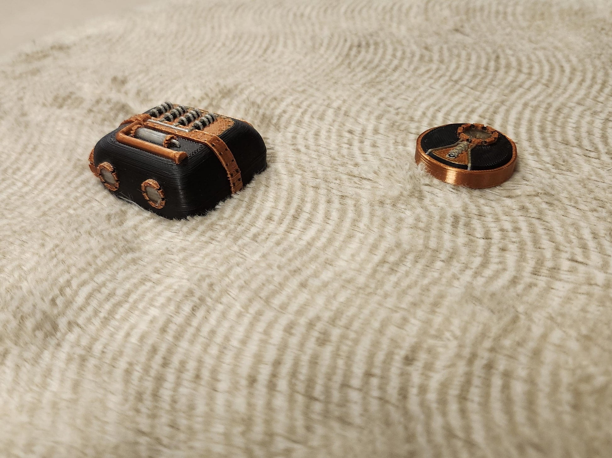 Steampunk002 Cover Set (Compatible with Omnipod and Dexcom G6 or G7)