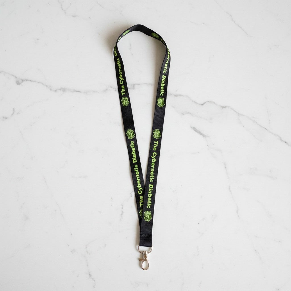 The Cybernetic Diabetic lanyard
