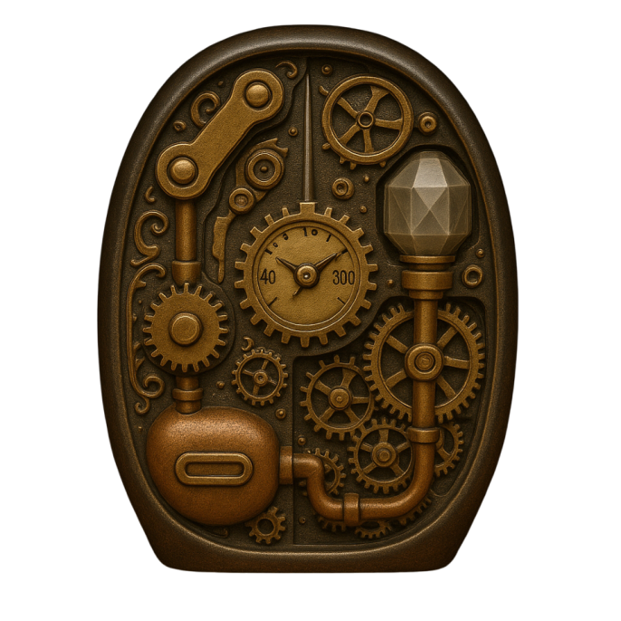 Steampunk 2 peel-and-stick