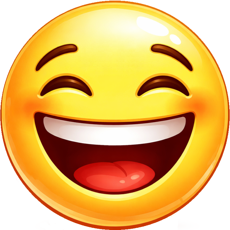 Smile Emoji peel-and-stick