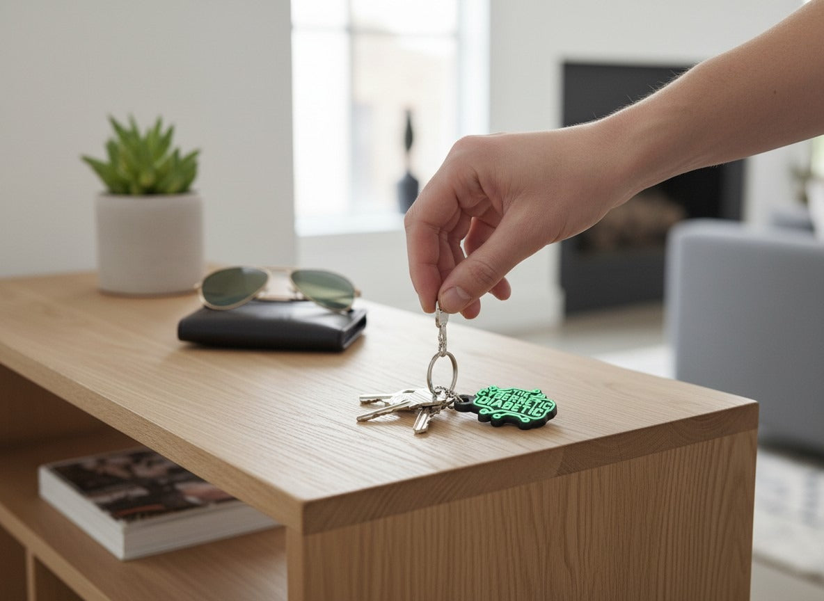 The Cybernetic Diabetic keychain