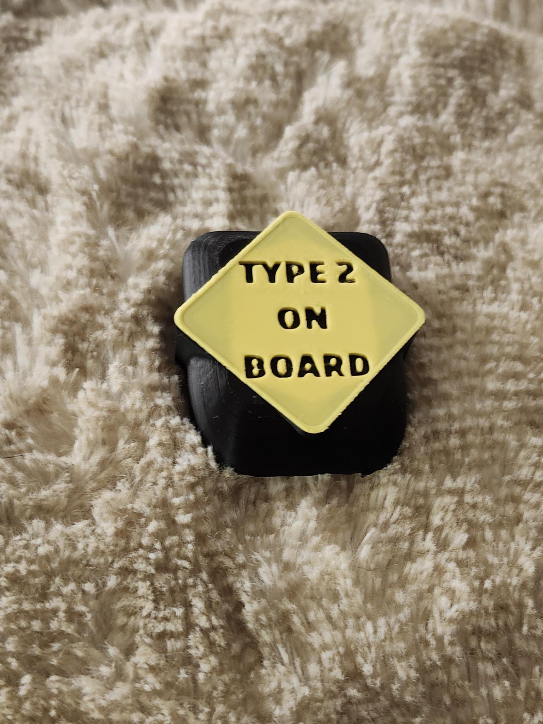 Diabetic on Board Cover compatible with Omnipod