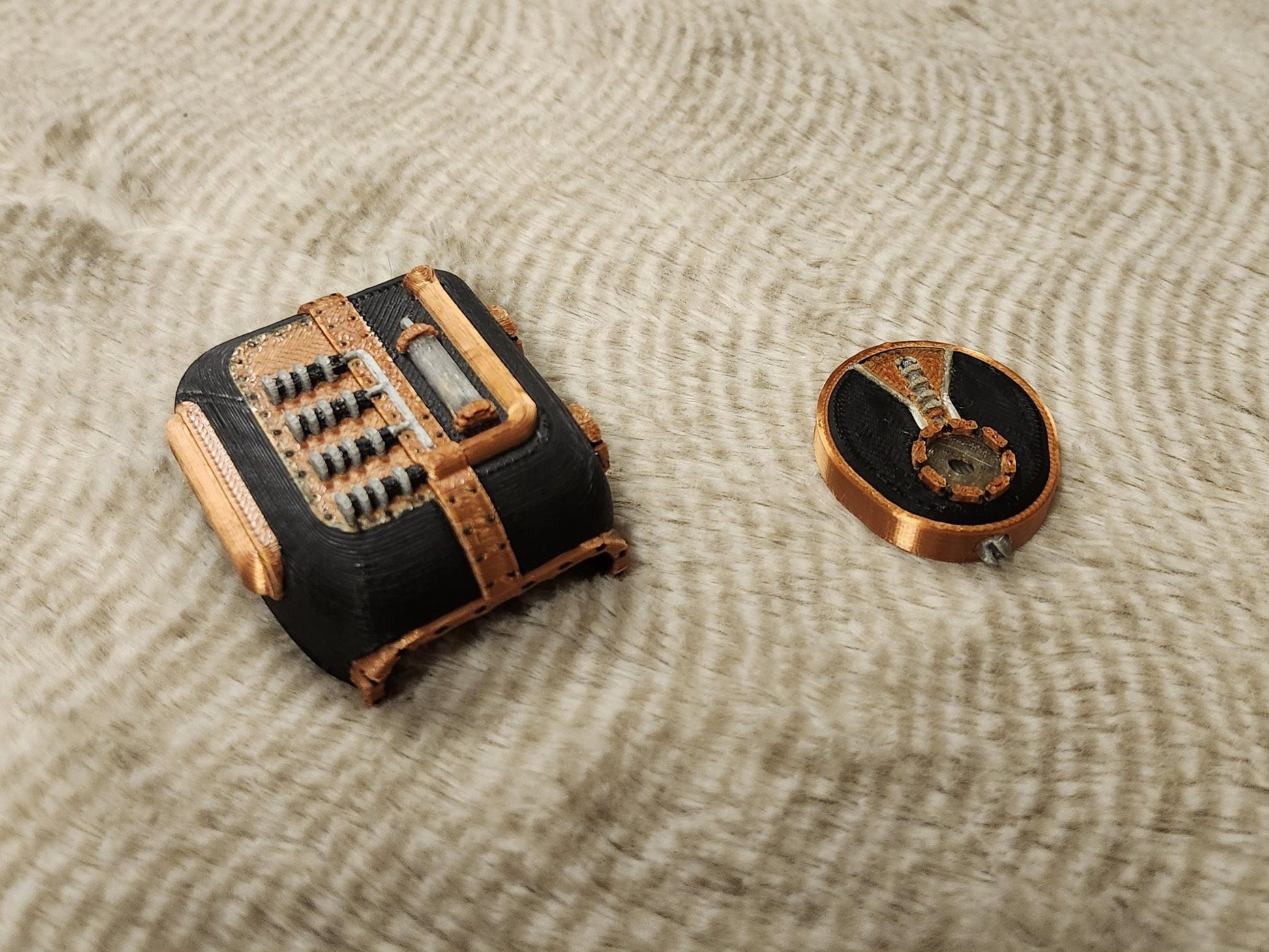 Steampunk002 Cover Set (Compatible with Omnipod and Dexcom G6 or G7)