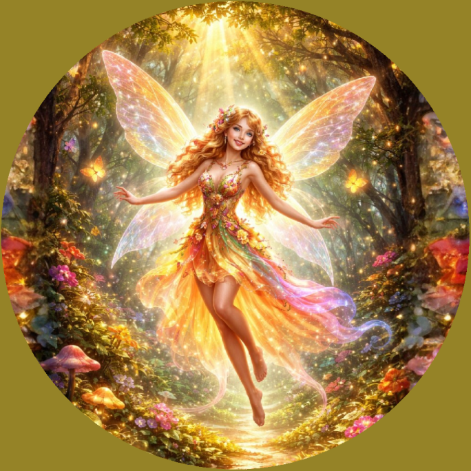 Fairy peel-and-stick