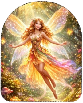 Fairy peel-and-stick