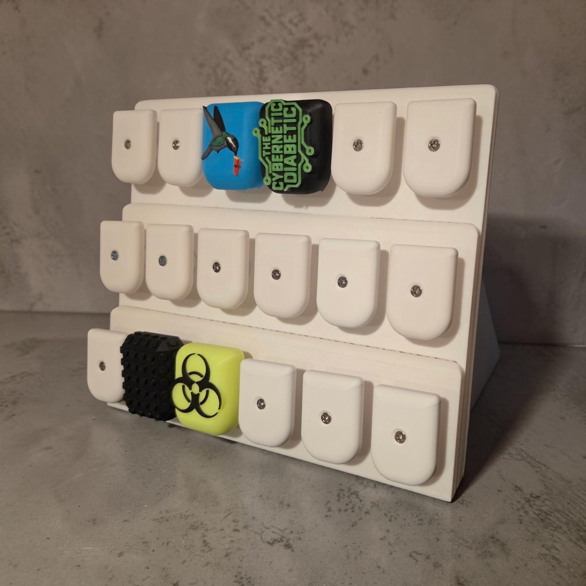 Cover Storage Rack - 18 (Compatible with Omnipod)