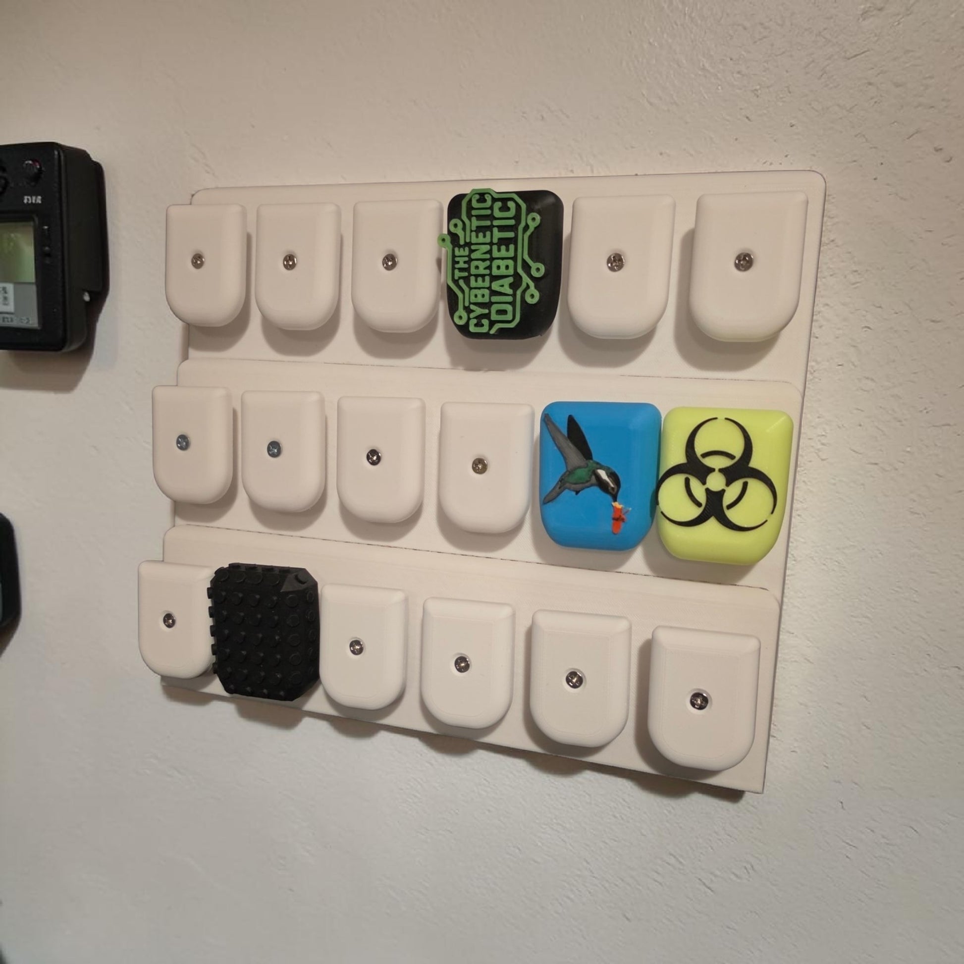 Cover Storage Rack - 18 (Compatible with Omnipod)
