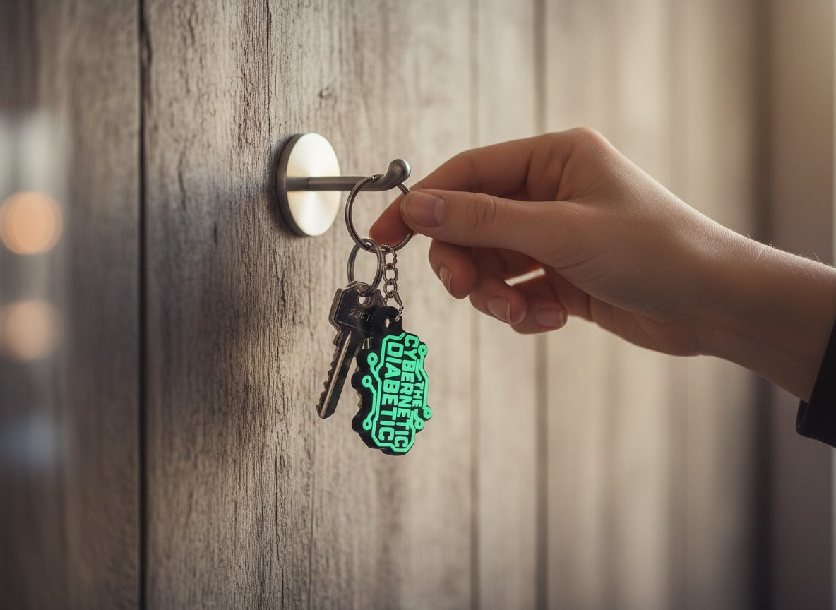 The Cybernetic Diabetic keychain